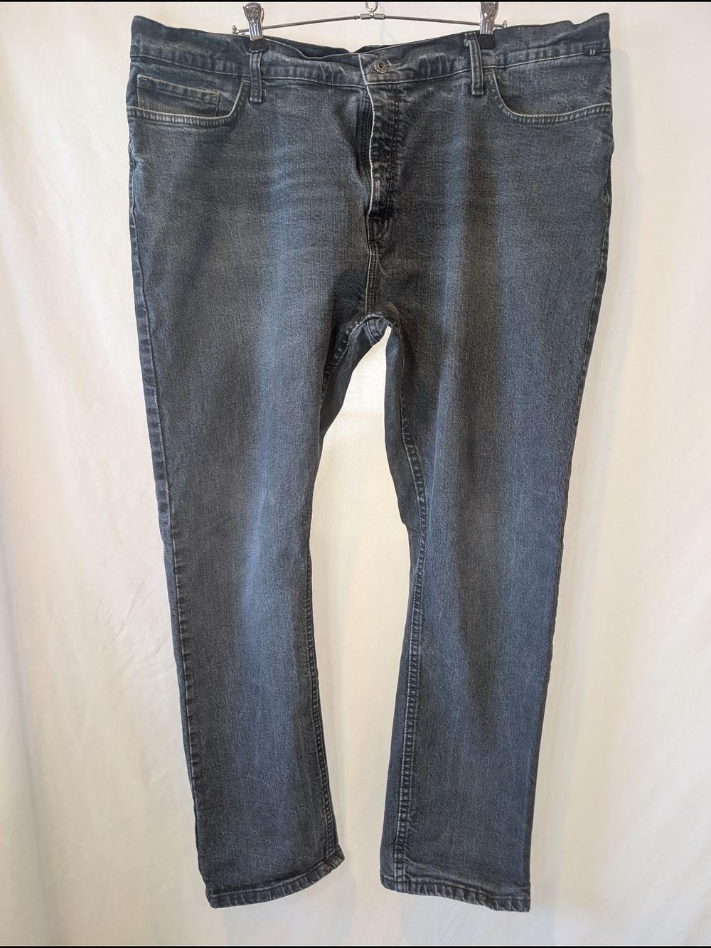 Nautica Men's Slim Straight stretch Jeans in Dark Blue Wash 42 x 32